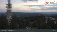 Archiv Foto Webcam Ochsenkopf: Ausblick Asenturm 20:00