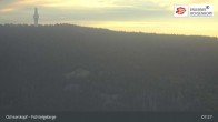 Archived image Webcam Ochsenkopf - Summit restaurant 06:00