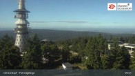 Archived image Webcam Ochsenkopf - Summit restaurant 09:00