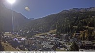 Archived image Webcam Santa Caterina Valfurva - Base Area Paradiso 09:00