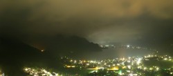 Archiv Foto Webcam St. Gilgen am Wolfgangsee - Blick zum Zwölferhorn 21:00
