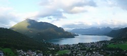 Archiv Foto Webcam St. Gilgen am Wolfgangsee - Blick zum Zwölferhorn 17:00