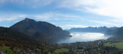 Archiv Foto Webcam St. Gilgen am Wolfgangsee - Blick zum Zwölferhorn 09:00