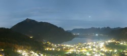 Archiv Foto Webcam St. Gilgen am Wolfgangsee - Blick zum Zwölferhorn 23:00