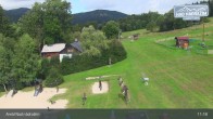 Archived image Webcam Zelezna Ruda - Ski area Nad Nadrazim 10:00