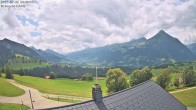 Archived image Webcam Aeschi - Ski hut Aeschiallmend 13:00
