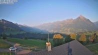 Archived image Webcam Aeschi - Ski hut Aeschiallmend 01:00