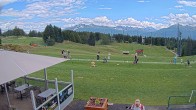 Archived image Webcam Crans Montana - Golf Course 08:00