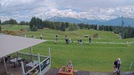Archiv Foto Webcam Crans Montana: Skischule 13:00