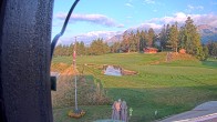 Archiv Foto Webcam Crans Montana: Wanderweg am Golfplatz 06:00
