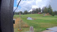 Archiv Foto Webcam Crans Montana: Wanderweg am Golfplatz 11:00