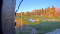 Archiv Foto Webcam Crans Montana: Wanderweg am Golfplatz 07:00