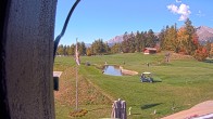 Archiv Foto Webcam Crans Montana: Wanderweg am Golfplatz 11:00