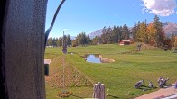 Archiv Foto Webcam Crans Montana: Wanderweg am Golfplatz 13:00