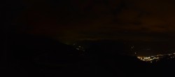 Archived image Webcam Crans Montana - Top station La Tsa chair lift 01:00