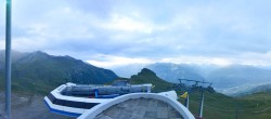 Archived image Webcam Crans Montana - Top station La Tsa chair lift 06:00
