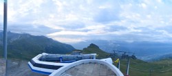 Archiv Foto Webcam Crans Montana: Aminona - Bergstation Sessellift Tsa 05:00