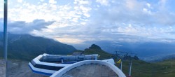 Archiv Foto Webcam Crans Montana: Aminona - Bergstation Sessellift Tsa 06:00