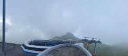 Archiv Foto Webcam Crans Montana: Aminona - Bergstation Sessellift Tsa 07:00
