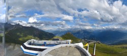 Archiv Foto Webcam Crans Montana: Aminona - Bergstation Sessellift Tsa 17:00