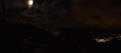 Archived image Webcam Crans Montana - Top station La Tsa chair lift 03:00