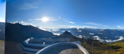 Archived image Webcam Crans Montana - Top station La Tsa chair lift 07:00