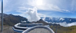 Archiv Foto Webcam Crans Montana: Aminona - Bergstation Sessellift Tsa 09:00
