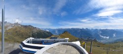 Archiv Foto Webcam Crans Montana: Aminona - Bergstation Sessellift Tsa 13:00