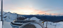 Archiv Foto Webcam Crans Montana: Aminona - Bergstation Sessellift Tsa 06:00