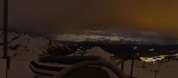 Archiv Foto Webcam Crans Montana: Aminona - Bergstation Sessellift Tsa 17:00