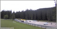 Archiv Foto Webcam Pokljuka: Biathlonstadion Eingang 09:00