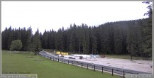 Archiv Foto Webcam Pokljuka: Biathlonstadion Eingang 15:00