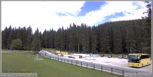 Archiv Foto Webcam Pokljuka: Biathlonstadion Eingang 13:00