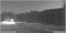 Archiv Foto Webcam Pokljuka: Biathlonstadion Eingang 23:00