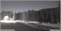 Archiv Foto Webcam Pokljuka: Biathlonstadion Eingang 03:00