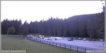 Archiv Foto Webcam Pokljuka: Biathlonstadion Eingang 06:00
