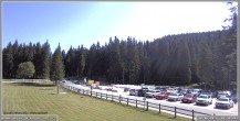 Archiv Foto Webcam Pokljuka: Biathlonstadion Eingang 09:00