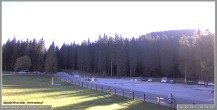 Archived image Webcam Pokljuka: Biathlon Stadium Entrance 07:00