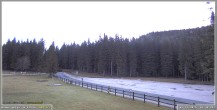 Archiv Foto Webcam Pokljuka: Biathlonstadion Eingang 05:00