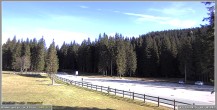 Archiv Foto Webcam Pokljuka: Biathlonstadion Eingang 09:00
