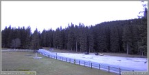 Archiv Foto Webcam Pokljuka: Biathlonstadion Eingang 15:00