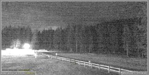 Archiv Foto Webcam Pokljuka: Biathlonstadion Eingang 19:00