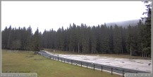 Archiv Foto Webcam Pokljuka: Biathlonstadion Eingang 09:00