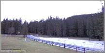 Archiv Foto Webcam Pokljuka: Biathlonstadion Eingang 05:00