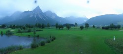 Archiv Foto Webcam Tiroler Zugspitz Arena - Golfplatz Ehrwald-Lermoos 19:00
