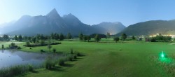 Archived image Webcam Tiroler Zugspitz Arena - Golf Club Ehrwald-Lermoos 18:00