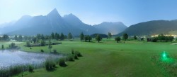 Archived image Webcam Tiroler Zugspitz Arena - Golf Club Ehrwald-Lermoos 20:00