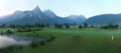 Archived image Webcam Tiroler Zugspitz Arena - Golf Club Ehrwald-Lermoos 05:00