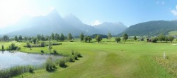 Archiv Foto Webcam Tiroler Zugspitz Arena - Golfplatz Ehrwald-Lermoos 09:00
