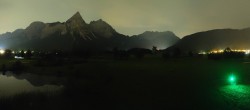 Archived image Webcam Tiroler Zugspitz Arena - Golf Club Ehrwald-Lermoos 23:00